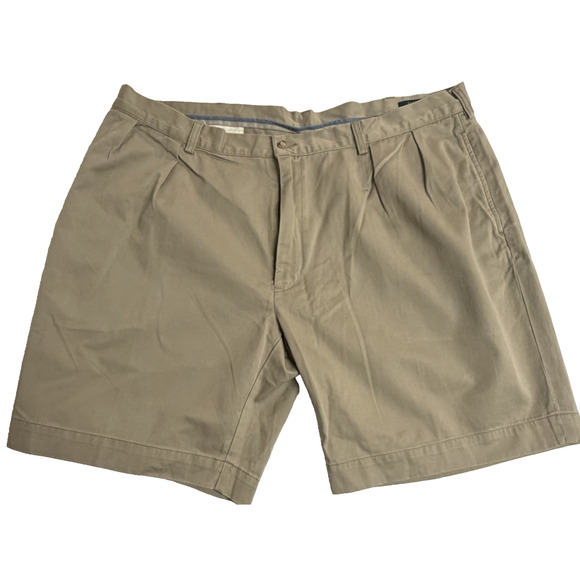 MEN'S RALPH LAUREN POLO CLASSIC CHINO BEIGE SHORTS SIZE 42 RN41381 GOLF SHORT - Picture 1 of 15